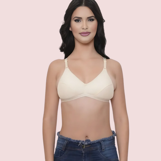 Breezy Comfort 2-Pack Cotton Summer Bra Assorted Colors