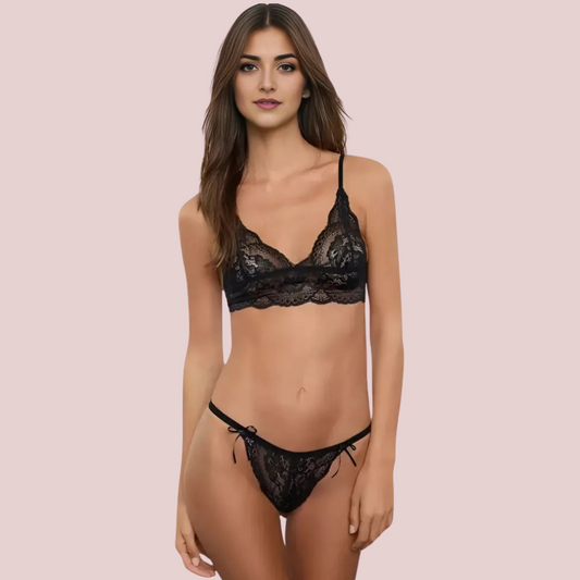 “Moonlight Muse Bralette & Brazilianâ€