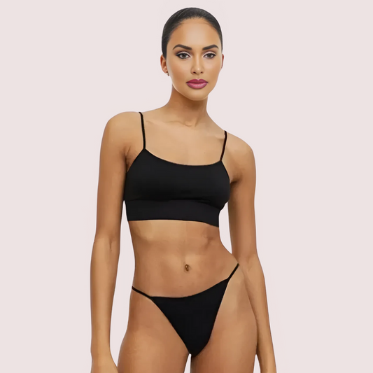 “PowerCurve Sports Bra & Thong Setâ€