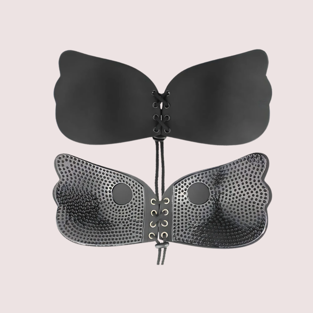 "Solid" Non-Wired Padded Stick-On Push-Up Bra