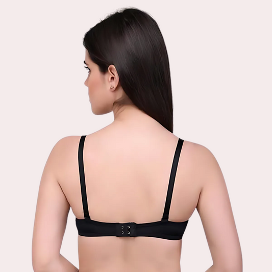 Silken Lift Demi Cup Underwired Support Bras Pack of 2 (Assorted Colors)