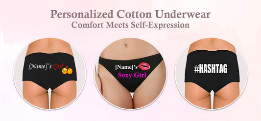 Personalized Cotton Underwear: Comfort Meets Self-Expression