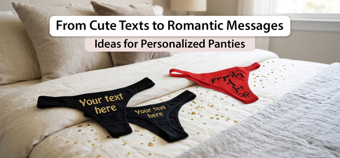 From Cute Texts to Romantic Messages: Ideas for Personalized Panties