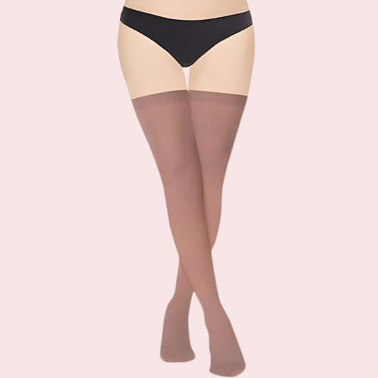 Classic Sheer Stockings - Pack of 2 (Grey & Nude Shades)