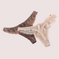 Sheer Lace Thong Panties Pack ( of 2)