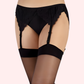 Ultra-Sheer Thigh-High Stockings Pack of 2 - Nude & Black, Silky Finish
