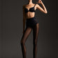 Ultimates Fuller FIGURE Black Pantyhose Pk of 2
