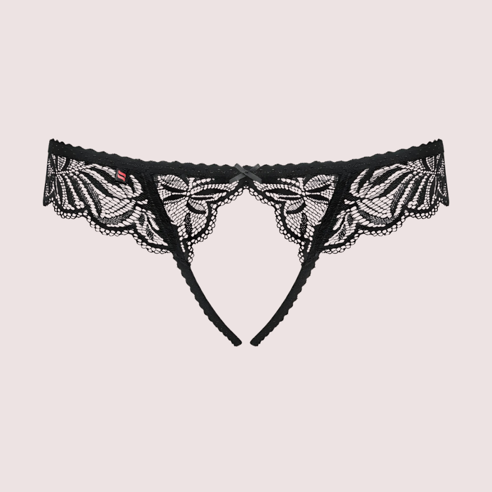 Crotchless Thong Open Fanatical Lingerie