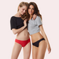 French Daina Lot of 2 Women's Seamless Ultra-Soft Panties