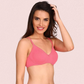 Womenâ€™s Soft Cotton Non-Wired Bra (Pack of 2)