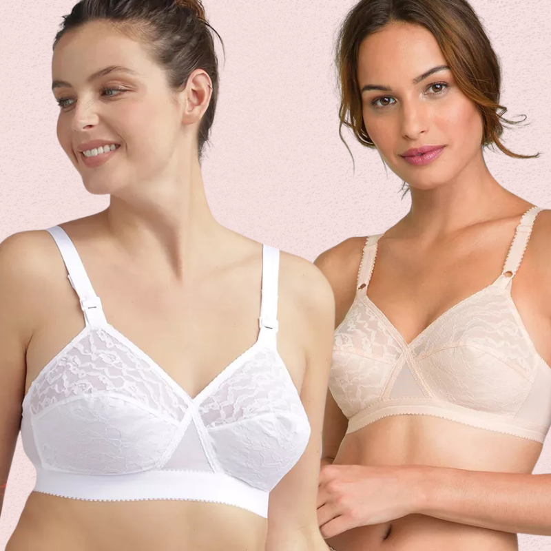 Non-Padded Non-Wired Cotton Bra â€“ Pack of 2