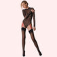 Sheer Thigh-High Stockings Pack of 2 - Ultra-Smooth, (Black & Nude Combo)