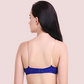 Blue Transparent Strap Bra