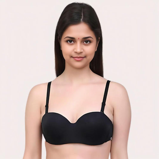 Silken Lift Demi Cup Underwired Support Bras Pack of 2 (Assorted Colors)