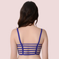 2-Pack Cotton Cage Strap Back Sports Bra