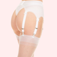 Sheer Thigh-High Stockings Pack of 2 - Classic Black & Soft Nude | Garter Belt Compatible