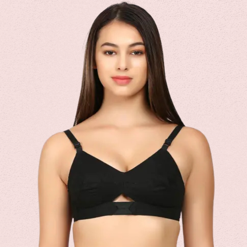 Soft Cotton Daily Wear Bra for Women â€“ Pack of 3