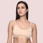 "Comfort" Beige Thin Straps Sports Bra