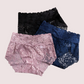 Women's  Beautiful Lace Panties Pack (of 3)