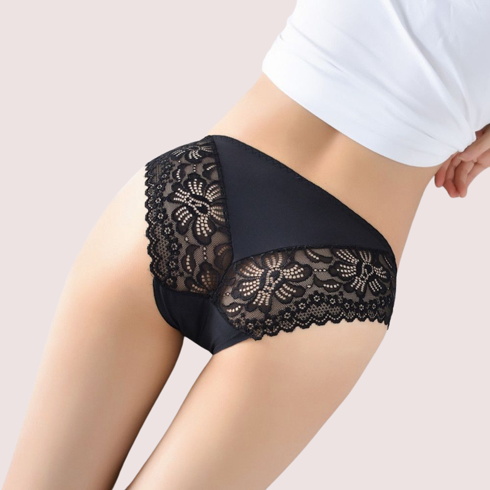 Women's Sexy Lace Low Waist Seamless Underwear