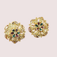 Traditional Gold Finish Earrings Set â€“ Pack of 4 for Women