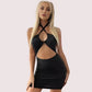 Elegant Black Intimate Babydoll Dress