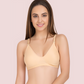 Super Fine Cotton Beige Bra (PK Of 2)