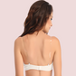 Classic White Transparent Strap Bra