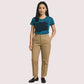 Teal Crown Graphic Crew Neck Tee