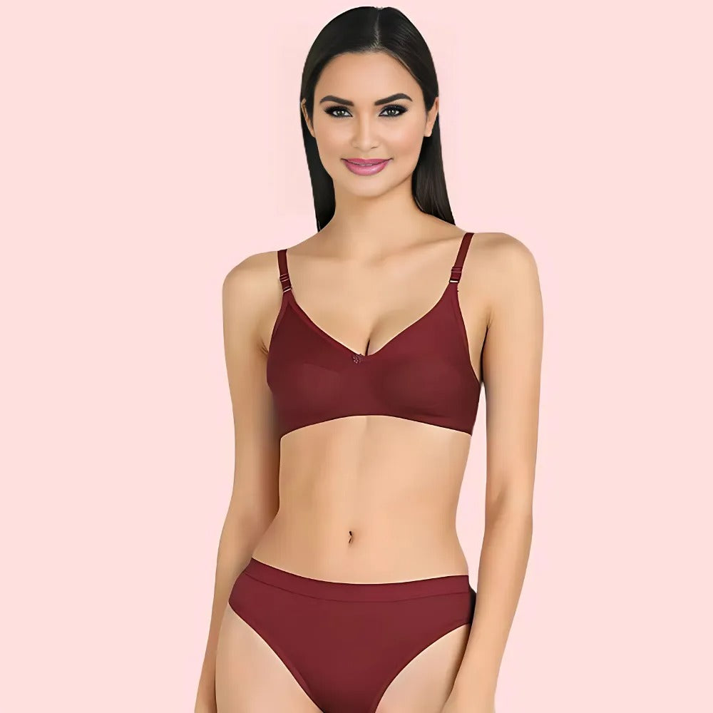 Cotton Cloud Comfort Bra Set 3-Pack