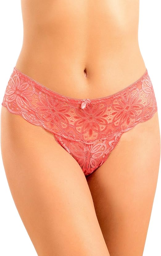 Women's Intimates Lace Thong Set - 4 in a Pack