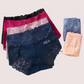 Women's  Beautiful Lace Panties Pack (of 3)