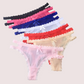 Women's Hollow Lace Thongs Brief Underwear