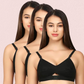 Soft Cotton Daily Wear Bra for Women â€“ Pack of 3