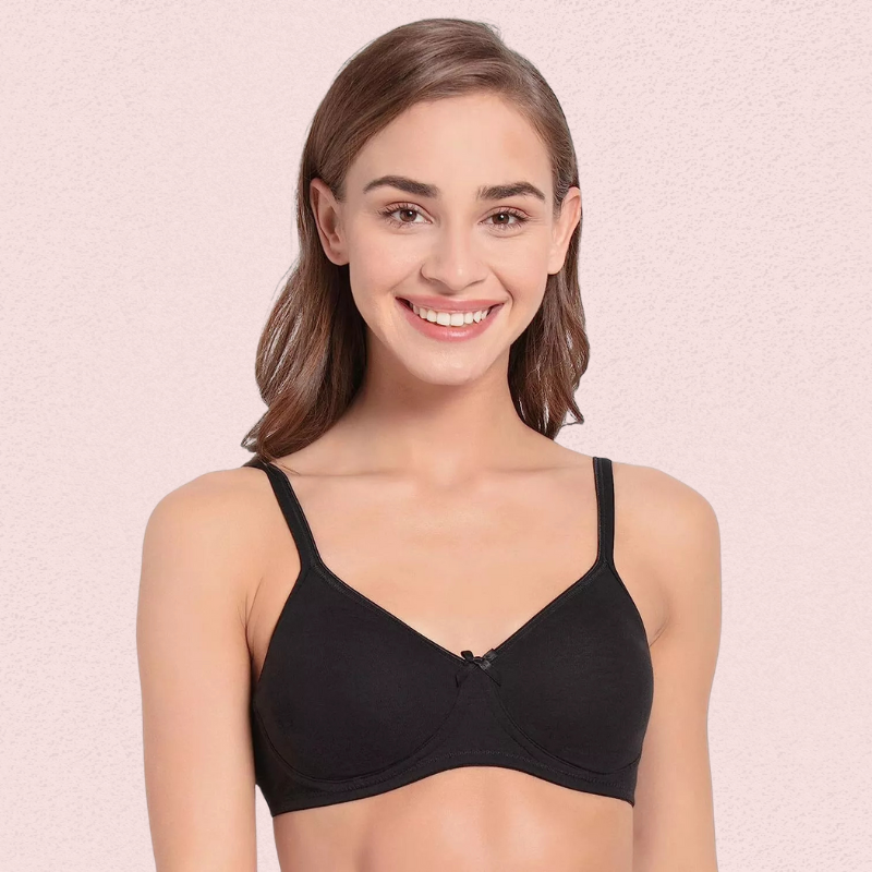 Ultra-Soft Cotton Non-Wired Bra for Women â€“ Set of 2
