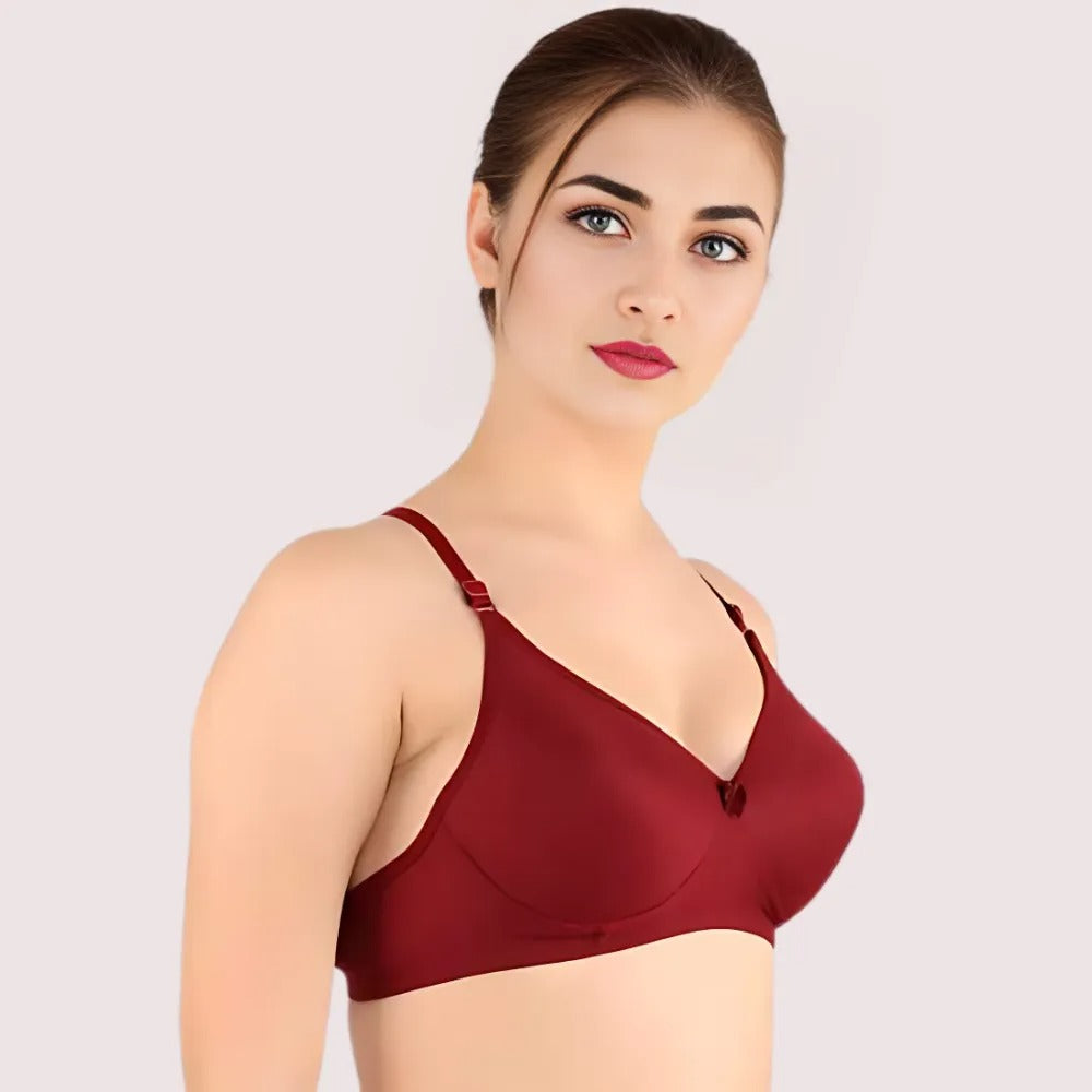 Women T-Shirt Lightly Padded Bra