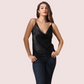 eclat Satine Cowl Neck Silk Satin Camisole