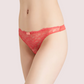 PRINCESSE Dream Spotlight Coral Fishnet Lace Thong