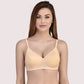 Women Beige Full Coverage Lightly Padded Bra