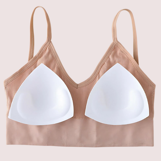 2 Pack Medium impact padded Sports bra