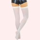 Classic Opaque Thigh-High Stockings Pack of 2 - Black & White Stay-Up Hosiery