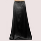 Combo Women's Satin Petticoat Inskirt (Black, Light-Beige, White)