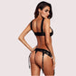 Noir Passion Bra & Garter Collection
