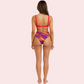 Sunset Mirage High-Waist Bikini Bottom (Bottom Only)