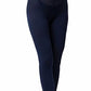 Women's Navy Blue Opaque Tights
