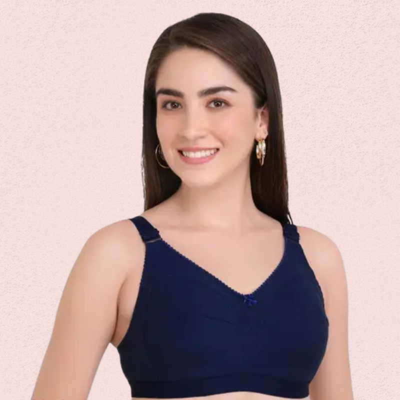 Womenâ€™s Full Coverage Daily Wear Bra Set â€“ Pack of 2