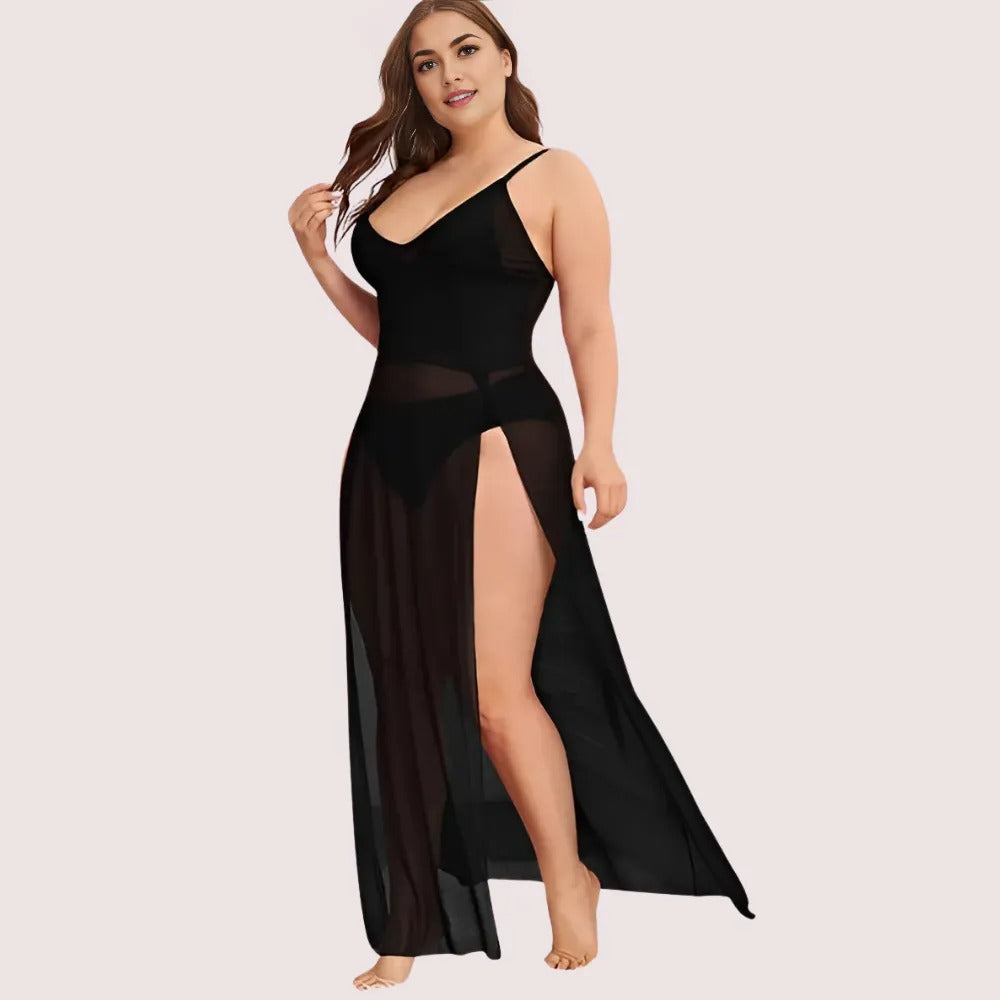 Moonlit Temptation Sheer Nightgown